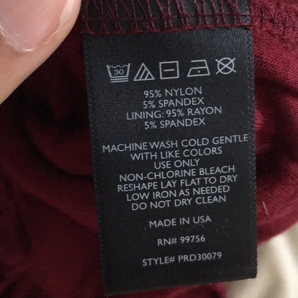 Burgundy Bodysuit - Picture 7 of 7